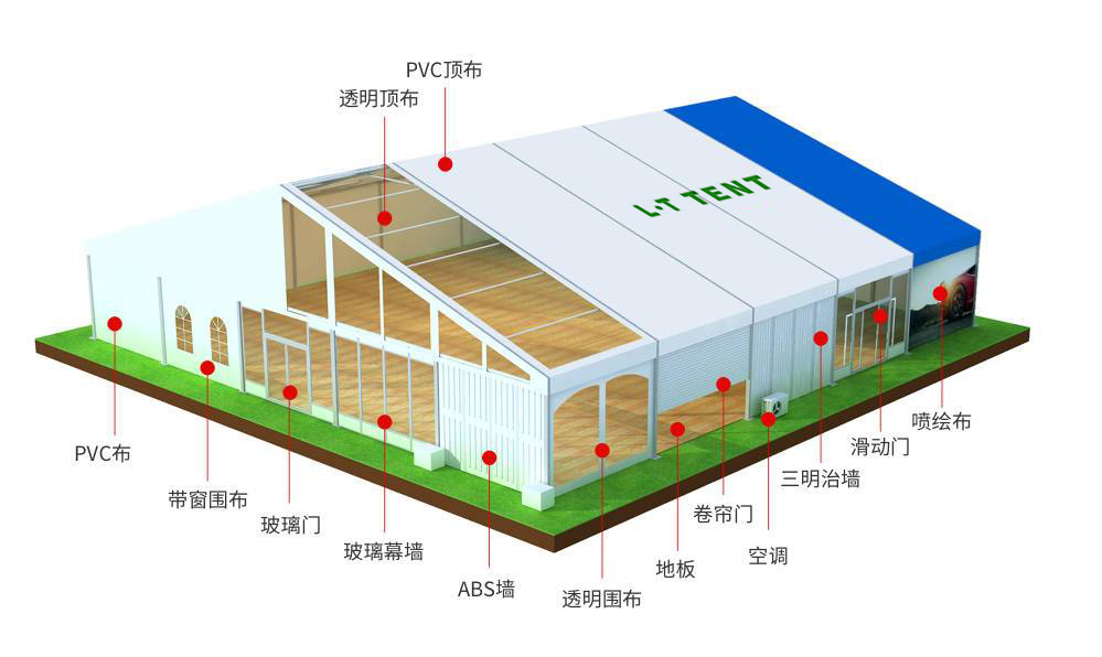 靈通展覽篷房提供一站式供應服務 靈通展覽篷房提供一站式供應服務